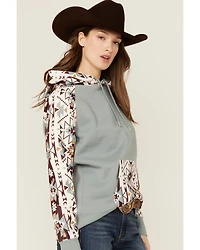 Hooey Women's Southwestern Print Hoodie
