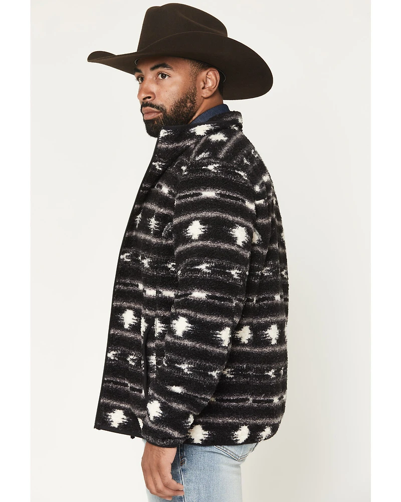 Rock & Roll Denim Men's Southwestern Striped Berber Jacket