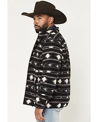 Rock & Roll Denim Men's Southwestern Striped Berber Jacket