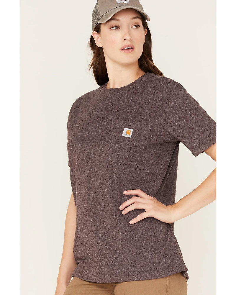 Carhartt Women's Heavyweight Pocket Short Sleeve Work Tee