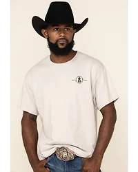 Cowboy Up Men's or Shut Short Sleeve Graphic T-Shirt