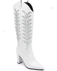 Daniel X Diamond Women's The Tall T Leather Western Boots - Snip Toe
