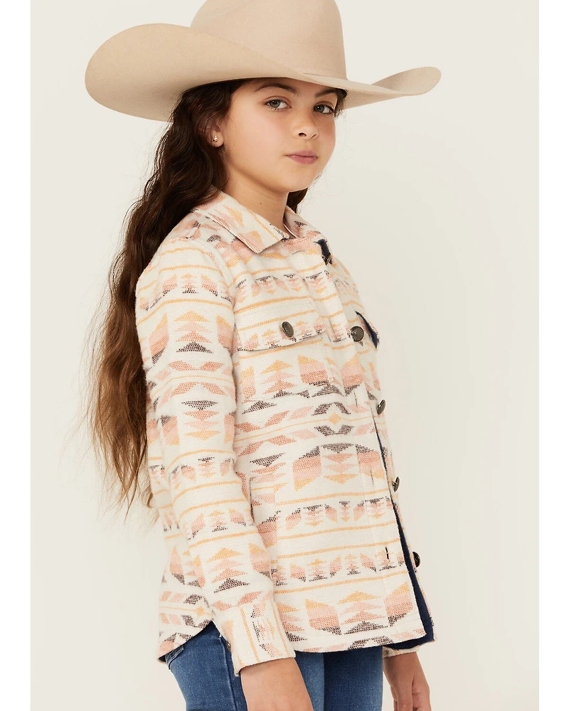 Shyanne Girls' Magnolia Southwestern Print Shacket