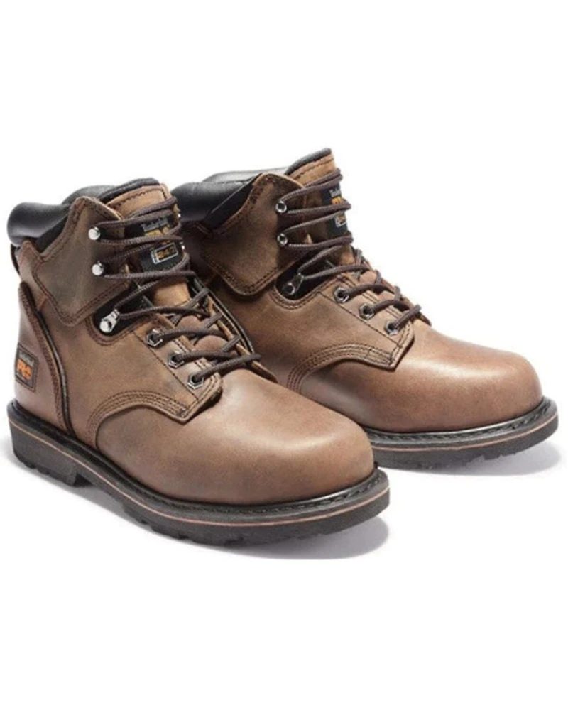 Timberland PRO Men's 6" Pit Boss Slip Resistant Work Boots - Steel Toe