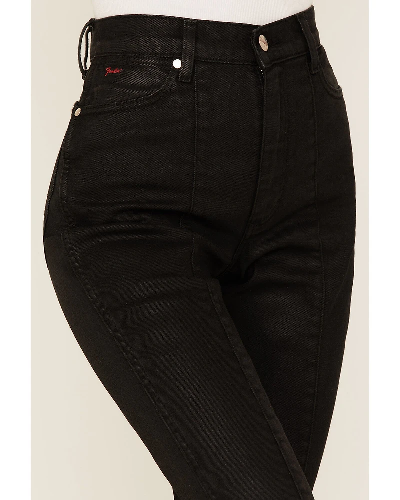 Wrangler X Fender Women's Wrock Cropped Flare Jeans