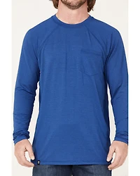 RANK 45® Men's Tornado Solid Performance Long Sleeve T-Shirt