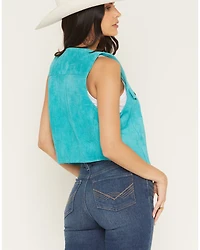 Scully Women's Solid Suede Vest