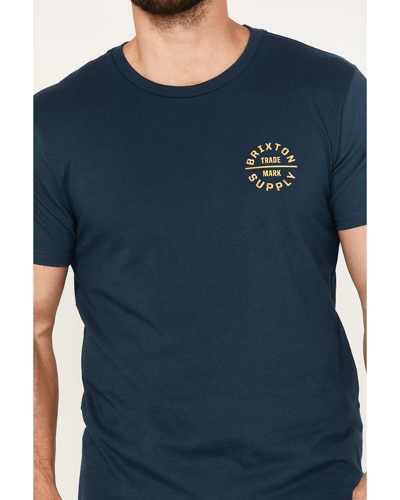 Brixton Men's Oath Logo Short Sleeve Graphic T-Shirt
