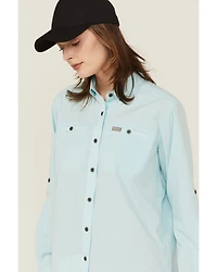 Ariat Women's Rebar Made Tough 360 Long Sleeve Button-Down Work Shirt