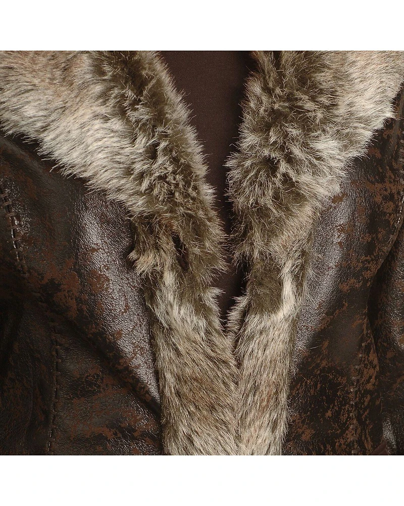 Scully Women's Faux Fur Shearling Jacket