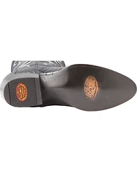 El Dorado Men's Handmade Ostrich Leg Western Boots - Round Toe