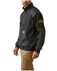 Ariat Men's Rebar Workman 1/4 Zip Up Work Sweatshirt