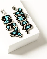 Idyllwind Women's Hey Y'all Turquoise Beaded Earrings