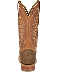 Justin Men's Cowman Western Boots - Broad Square Toe