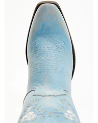 Laredo Women's Joy 11" Hummingbird Embroidered Western Boot - Square Toe