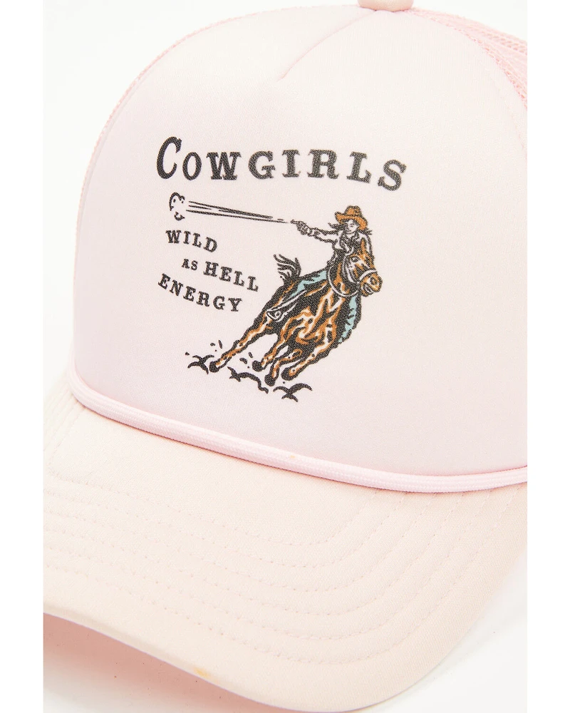 Shyanne Women's Cowgirls Wild As Hell Energy Ball Cap
