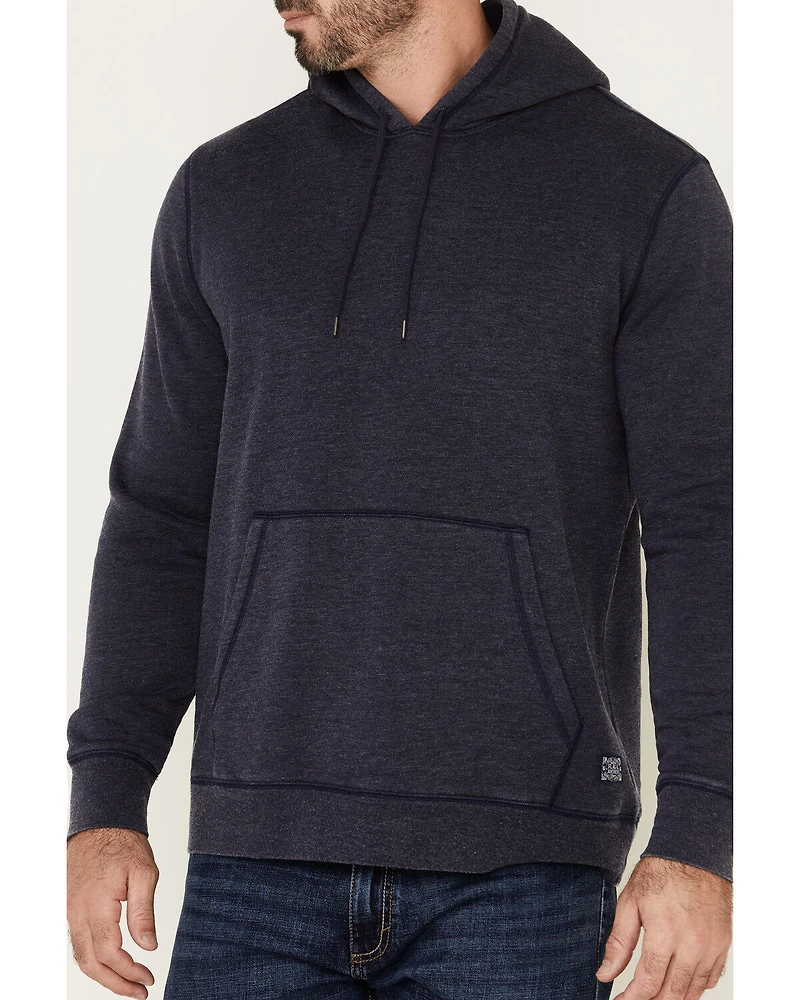 Flag & Anthem Men's Navy Colerain Burnout Fleece Hooded Sweatshirt