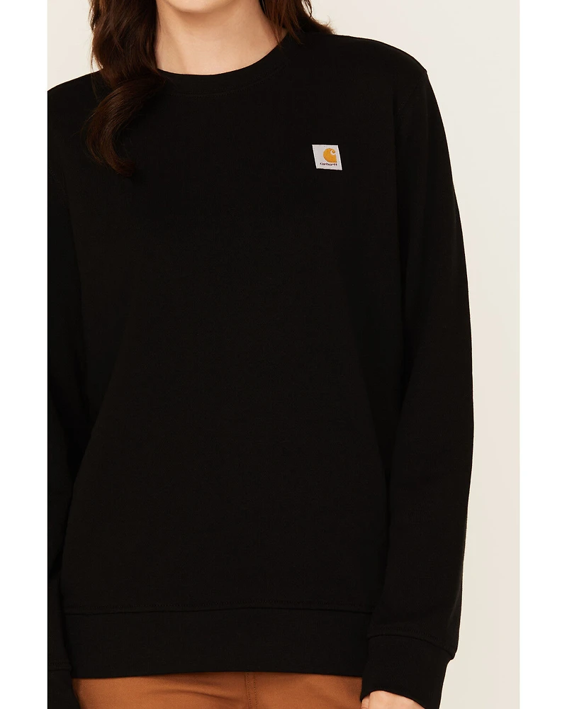 Carhartt Women's Relaxed Fit Midweight French Terry Crewneck Sweatshirt