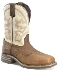 Double H Men's 10" Hingham Deep Scallop Work Boots - Composite Toe