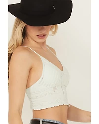 Fornia Women's Seamless Floral Bralette
