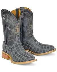 Tin Haul Men's King Of Clubs Western Boots - Broad Square Toe
