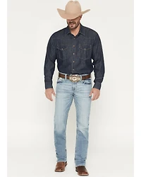 Ariat Men's M7 Rocker Shasta Light Wash Slim Straight Stretch Denim Jeans