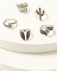 Shyanne Women's Wildheart Ring Set - 5 Piece