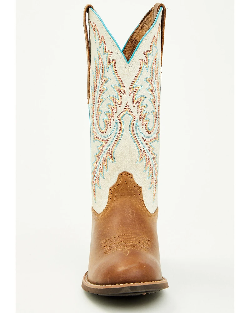 Ariat Women's Round Up StretchFit Performance Western Boots - Toe