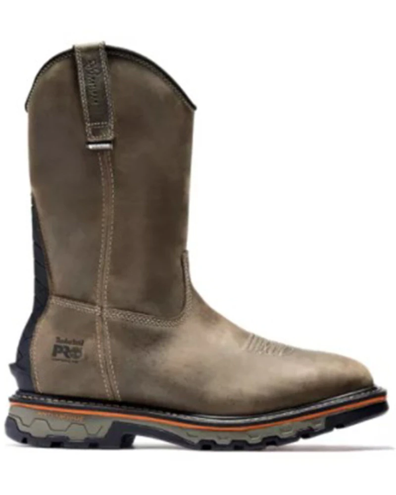 Timberland PRO Men's True Grit Pull On Waterproof Work Boots - Square Toe