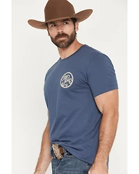 Cody James Men's Whiskey Barrel Logo Short Sleeve Graphic T-Shirt
