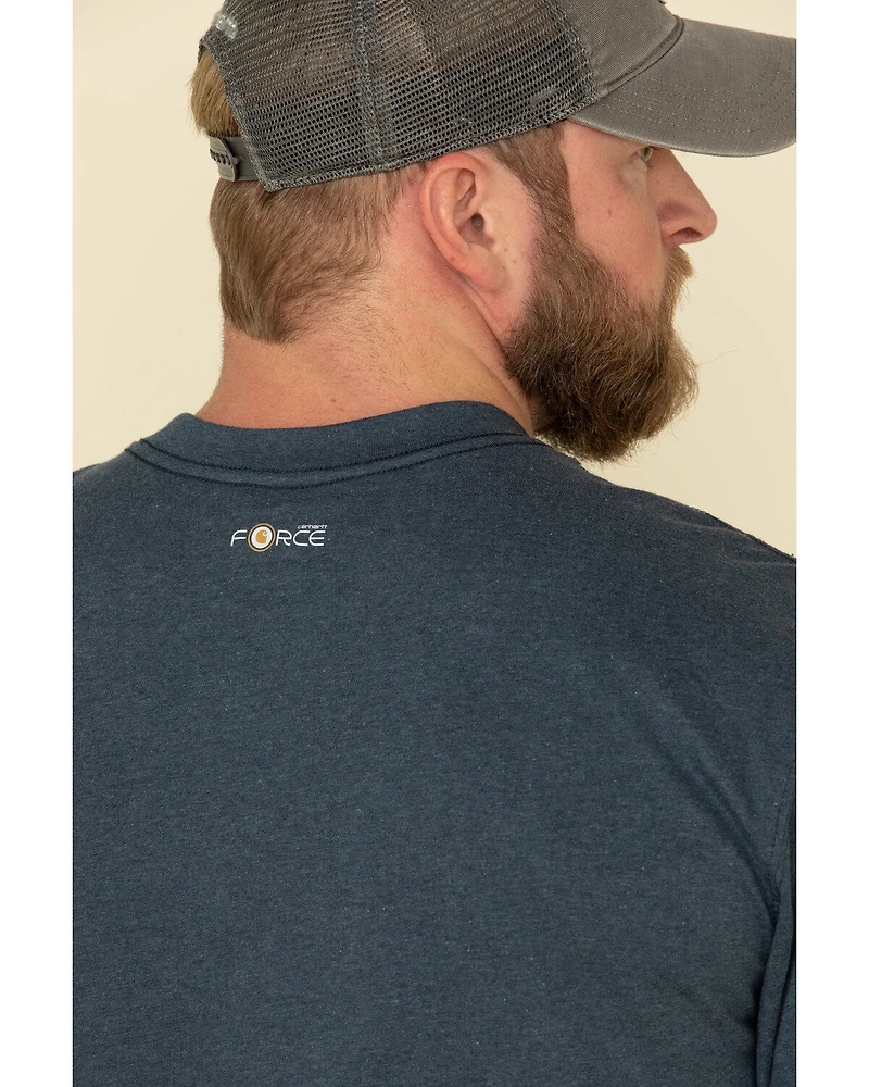 Carhartt Men's M-FR Midweight Signature Logo Long Sleeve Work Shirt
