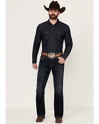 Cody James Men's Night Ranger Wash Wyatt Slim Bootcut Stretch Denim Jeans