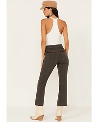 Shyanne Women's Plaid Print Flare Pants