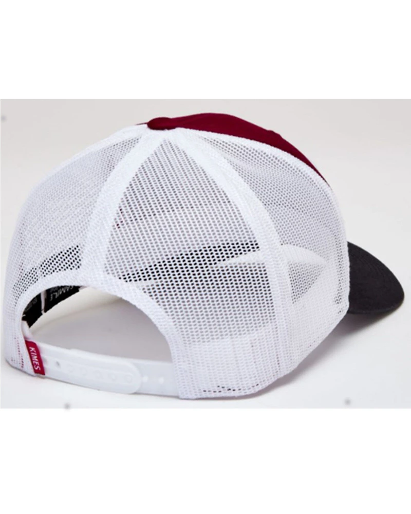 Kimes Ranch Men's American Flag Patch Mesh Back Trucker Cap