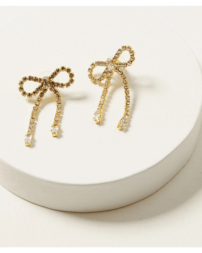 Shyanne Women's Bow Statement Earrings