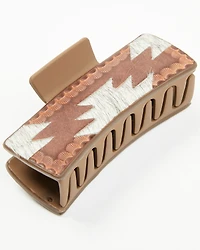 Shyanne Women's Hairon Leather Hair Clip