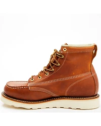 Thorogood Men's 6" Moc Toe Lace-Up Work Boots