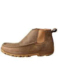 Twisted X Men's CellStretch Double Gore Driving Shoes - Moc Toe