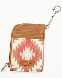 Wrangler X Boot Barn Women's Southwestern Print Mini Zip Wallet