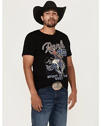 RANK 45® Men's Spirit Cowboy Short Sleeve Graphic T-Shirt