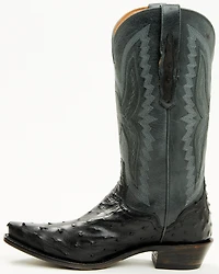 El Dorado Women's Camille Exotic Ostrich Tall Western Boots