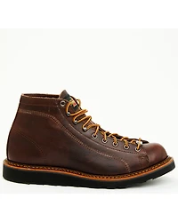 Thorogood Men's Walnut Roofer USA Work Boots - Soft Toe