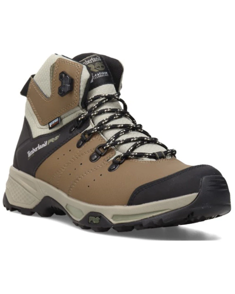 Timberland PRO Men's Switchback Waterproof Lace-Up Hiking Work Boots - Soft Round Toe