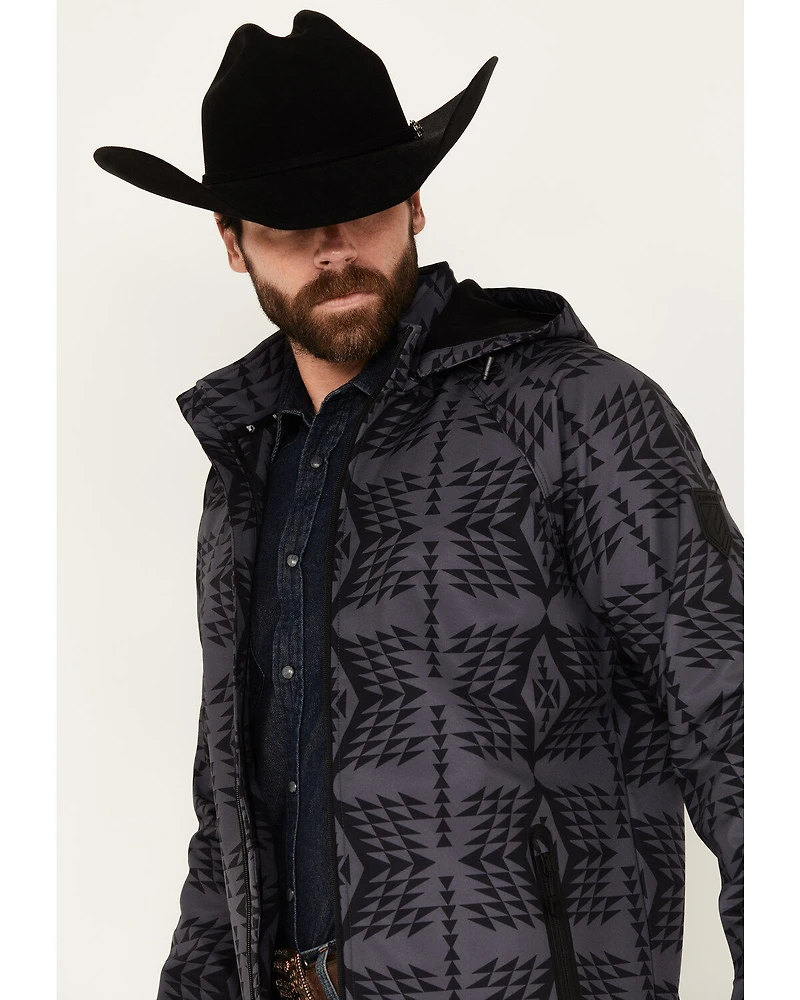 RANK 45® Men's Southwestern Print Softshell Jacket