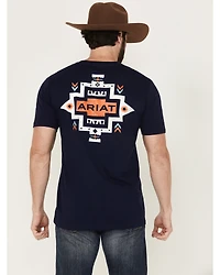 Ariat Men's Southwestern Pocket Short Sleeve Graphic T-Shirt