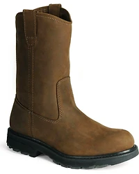 Wolverine Men's Plain Toe Slip Resistant Wellington Boots