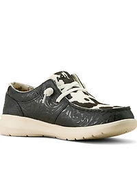 Ariat Women's Hair-On Tooled Hilo Casual Shoes - Moc Toe