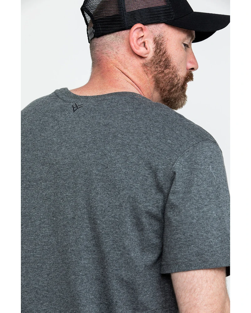 Hawx Men's Pocket Crew Short Sleeve Work T-Shirt - Tall
