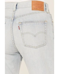 Levi's Premium Women's Light Wash 501 90's Freehand Folk Cropped Jeans