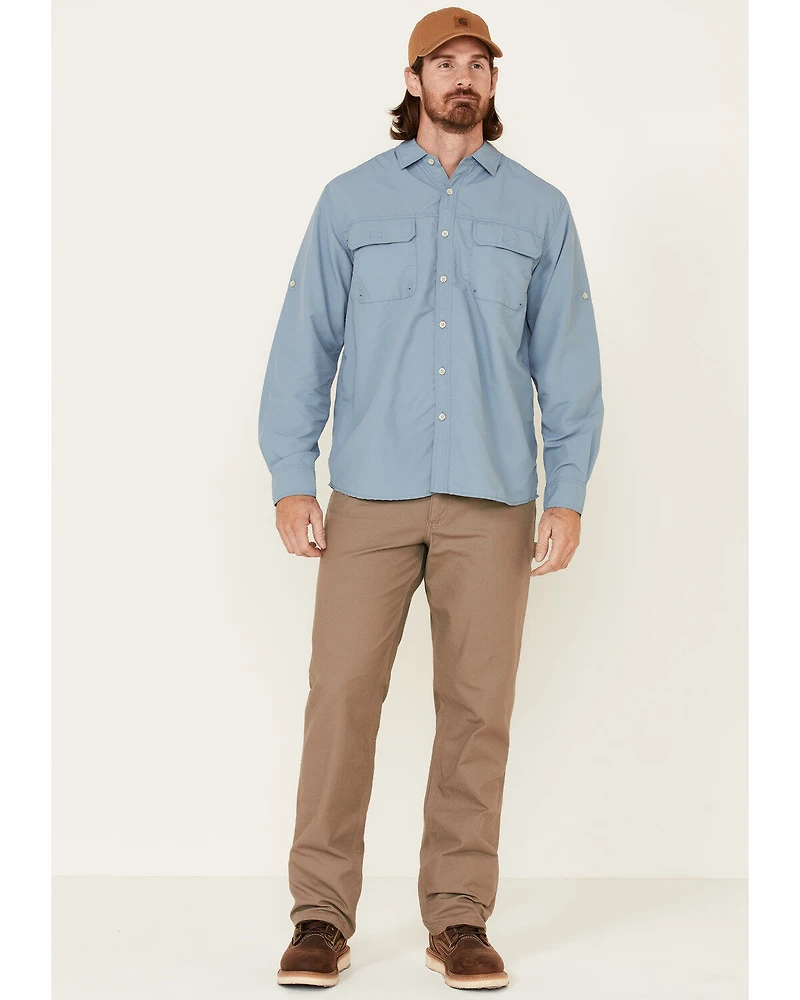 North River Men's Utility Outdoor Long Sleeve Button Down Western Shirt